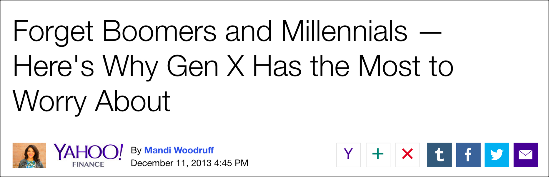 Gen X Yahoo